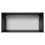 Alacena 70 cm con 1 Puerta Rebatible Negro Pieta Madesa