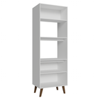 Mueble para Horno y Microondas 70 cm 3 Puertas Blanco Pieta Madesa