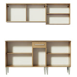 Combo de Cocina 169cm Emilly Drive Madesa 04 - Marrón