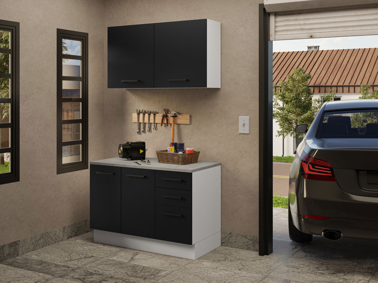 Mueble para Garaje Multiuso Madesa Agata 120cm BN 01