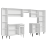 Combo completo de Cocina 325cm Blanco Emilly Madesa 02