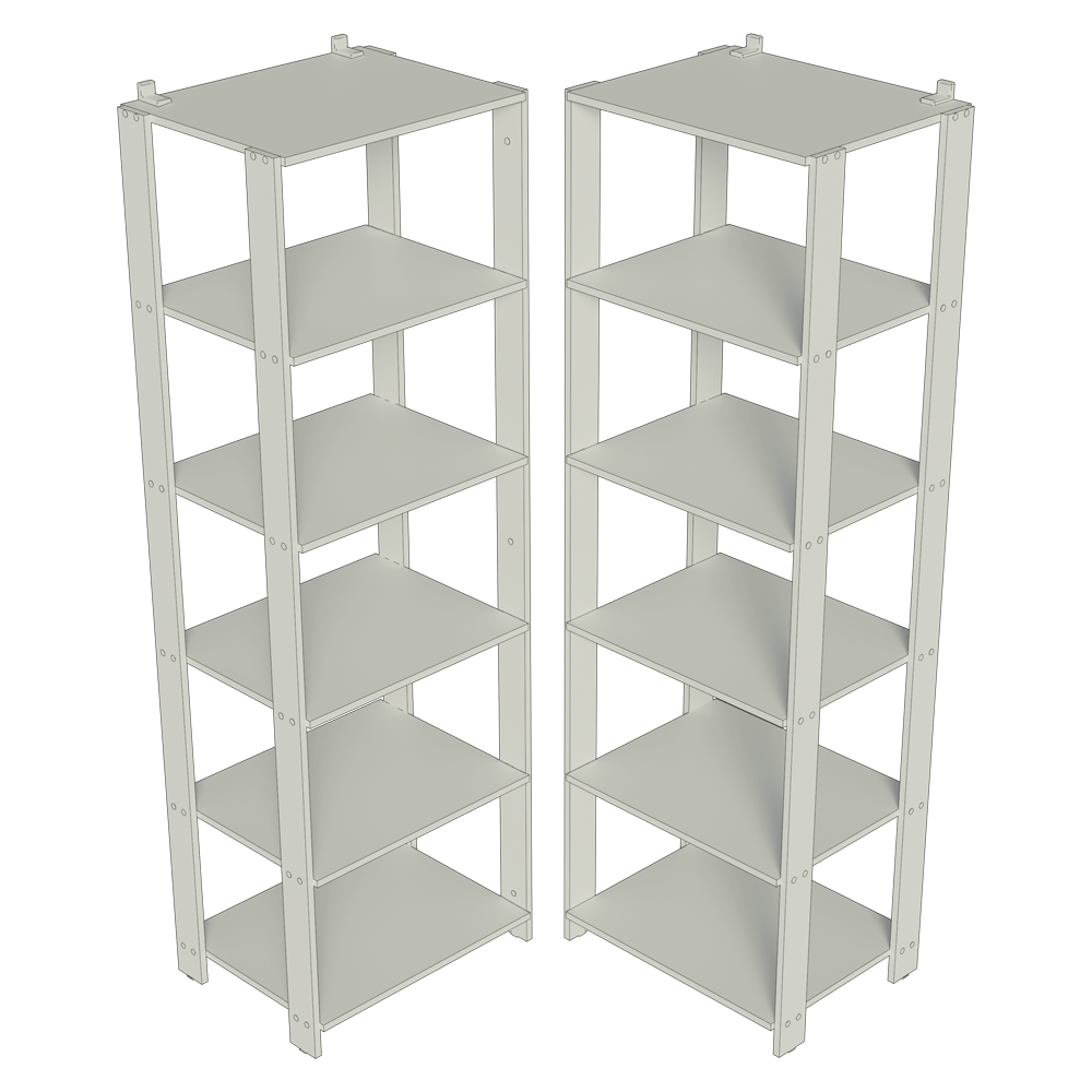 Armario Organizador Multiuso para Cocina Madesa 118cm MN 1