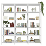 Estante Mueble Multiuso para Livros 177 cm Blanco Madesa