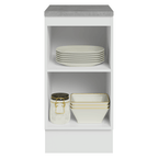 Bajo Mesada 40 cm 1 Puerta Blanco Vik Madesa