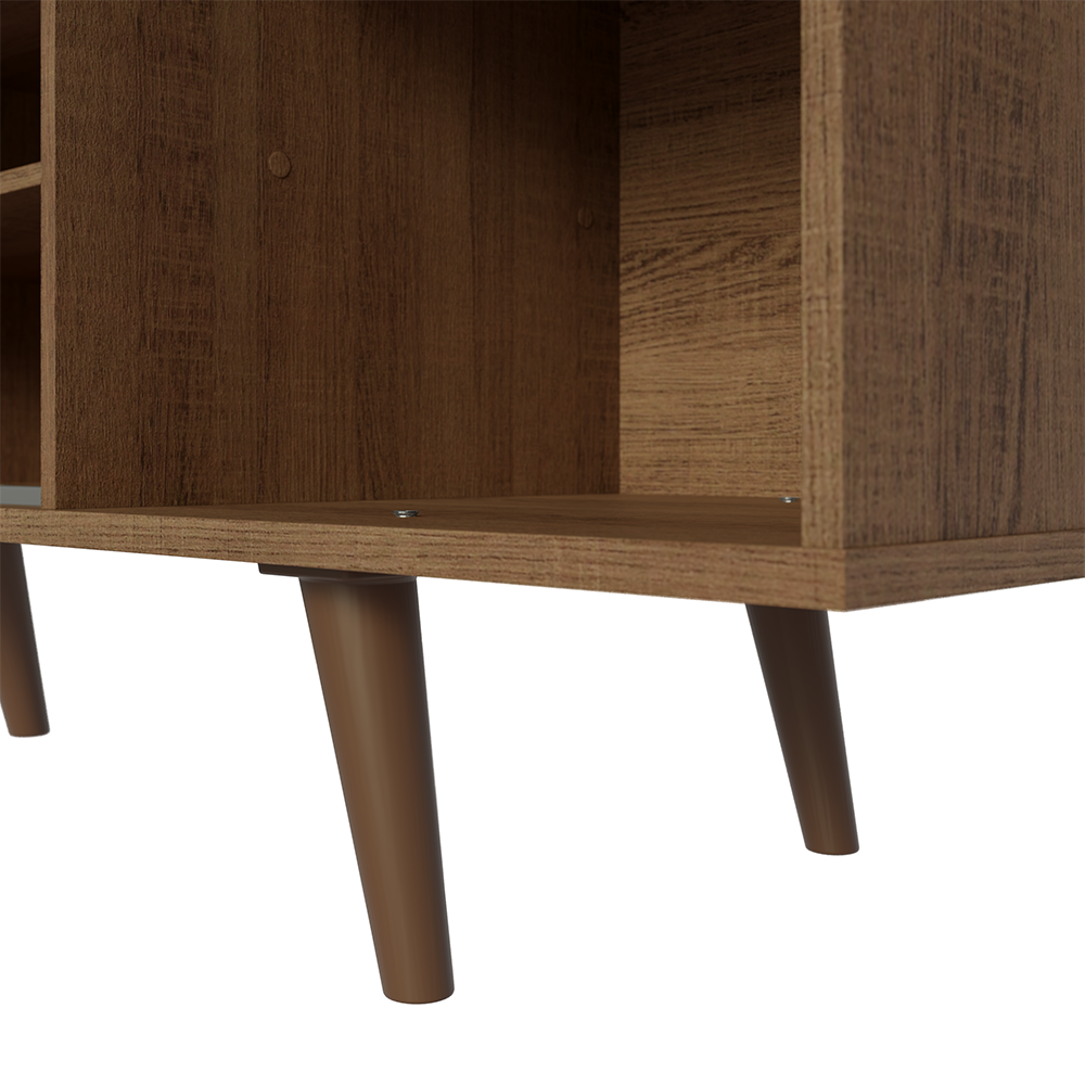 Rack para TV hasta 80 pulgadas 160 cm Con Patas Torino Marrón