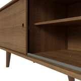 Rack para TV hasta 80 pulgadas 160 cm Con Patas Torino Marrón