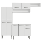 Combo completo de Cocina 229cm Blanco Emilly 18