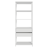 Placard Abierto Madesa Valencia 2 Cajones 4 Niveles 0.70 m x 1.80 m Blanco