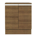 Bajo Mesada 70 x 60 cm 2 Puertas (Con Mesada) Marrón Glamy Madesa