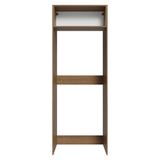 Mueble para Heladera 1 Puerta Rebatible Marrón/Gris Vik Madesa