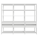 Placard Modulado 210 cm 6 Cajones Valencia Blanco