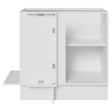 Bajo Mesada Esquinero 94 cm 1 Puerta (Sin Mesada) Blanco Stella Madesa