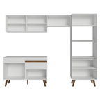 Combo completo de Cocina 260 cm Blanco Pieta Madesa
