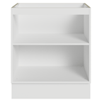 Bajo Mesada 70 cm 2 Puertas Sin Mesada Blanco Agata Madesa