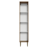 Despensero 40 cm 1 Puerta Marrón/Blanco Lille Madesa