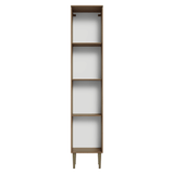 Despensero 40 cm 1 Puerta Marrón/Negro Lille Madesa