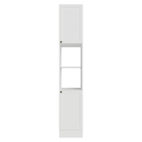 Despensero 40 cm 2 Puertas e 2 Nichos Blanco Vik Madesa