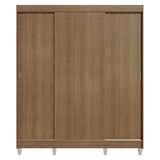 Placard Matrimonial con Patas 180 cm 3 Puertas Reno Marrón