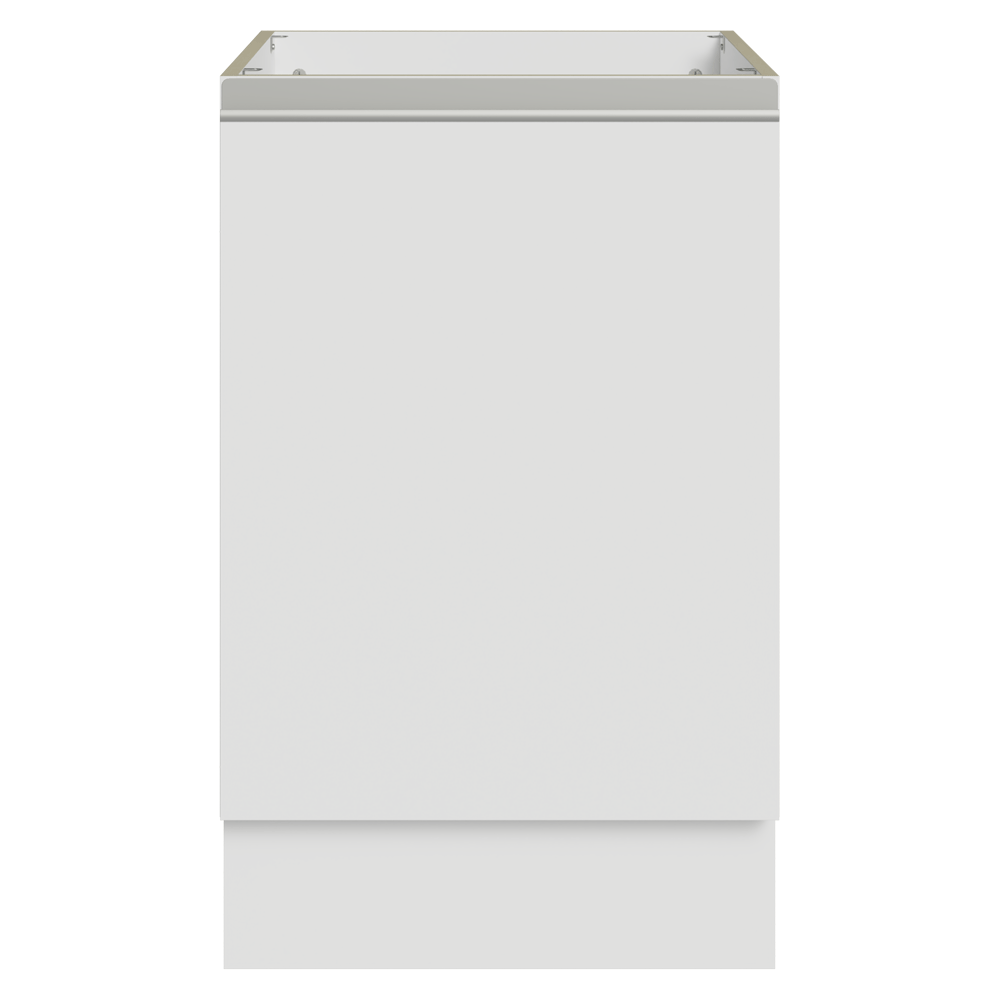 Bajo Mesada 50x60cm 1 Puerta (Sin Mesada) Blanco Glamy