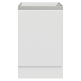 Bajo Mesada 50x60cm 1 Puerta (Sin Mesada) Blanco Glamy