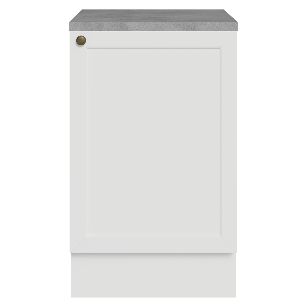 Bajo Mesada 50 x 60cm 1 Puerta (con mesada) Blanco Vik