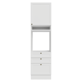 Mueble de cocina para Horno/ microondas 60 x 60 cm 1 Puerta 3 Cajones Blanco Vik Madesa