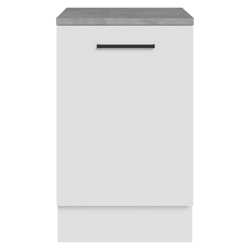 Bajo Mesada 50cm 1 puerta Blanco Agata Madesa