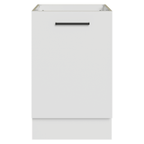 Bajo Mesada 50cm 1 Puerta (Sin Mesada) Blanco Agata Madesa