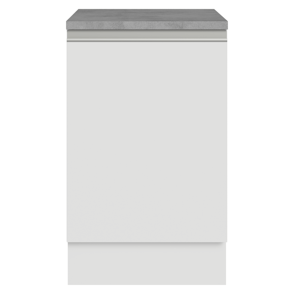 Bajo Mesada 50cm 1 puerta Blanco Glamy Madesa