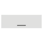Alacena 100 cm 1 Puerta Rebatible Blanco Agata Madesa