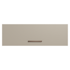 Alacena 100 cm 1 Puerta Rebatible Blanco/Crema Agata Madesa