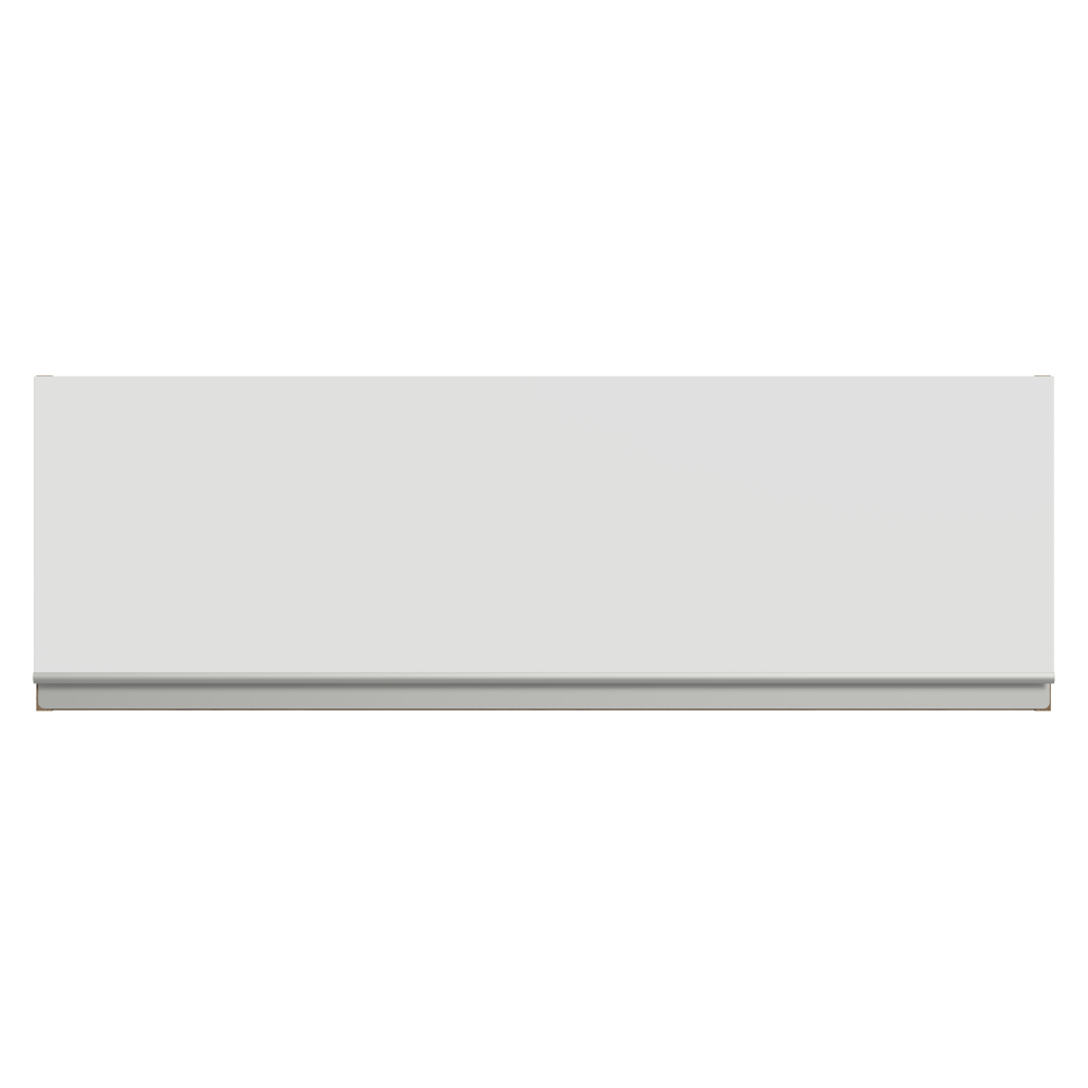 Alacena 100 cm 1 Puerta Rebatible Marrón/Blanco Glamy Madesa
