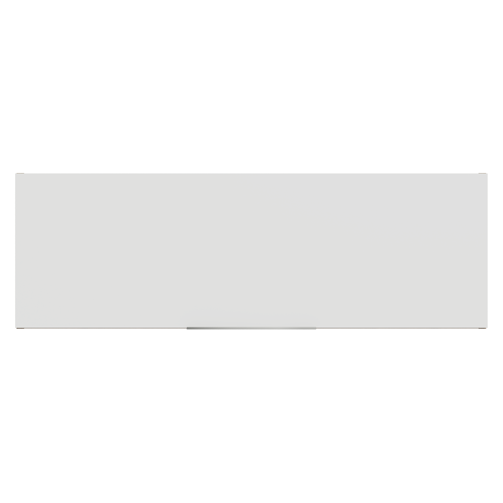 Alacena 100 cm 1 Puerta Stella Marrón/Blanco