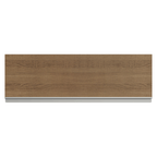 Alacena 100 cm 1 Puerta Rebatible Blanco/Marrón Glamy Madesa