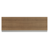 Alacena 100 cm 1 Puerta Rebatible Blanco/Marrón Glamy Madesa