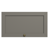 Alacena 60 cm 1 Puerta Puerta Rebatible Marrón/Gris Vik Madesa
