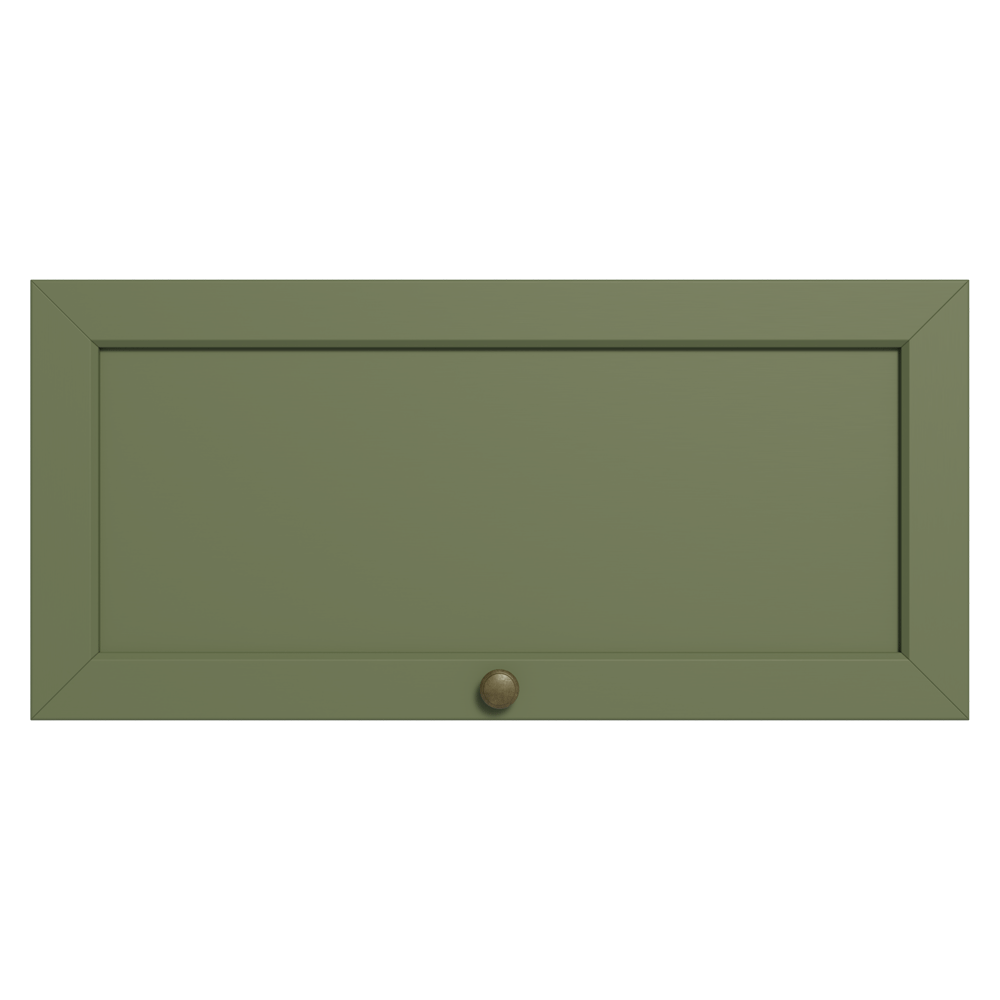 Alacena 70 cm 1 Puerta Puerta Rebatible Marrón/Verde Vik Madesa