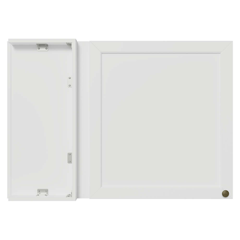 Alacena esquinero 1 Puerta Blanco Vik Madesa