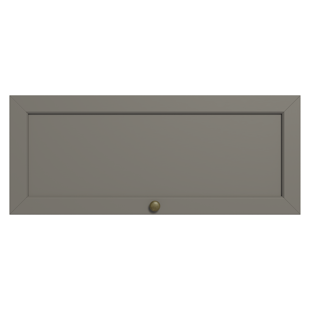 Alacena 80 cm 1 Puerta Puerta Rebatible Marrón/Gris Vik Madesa