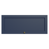 Alacena 80 cm 1 Puerta Puerta Rebatible Blanco/Azul Vik Madesa