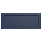 Alacena 80 cm 1 Puerta Puerta Rebatible Marrón/Azul Vik Madesa