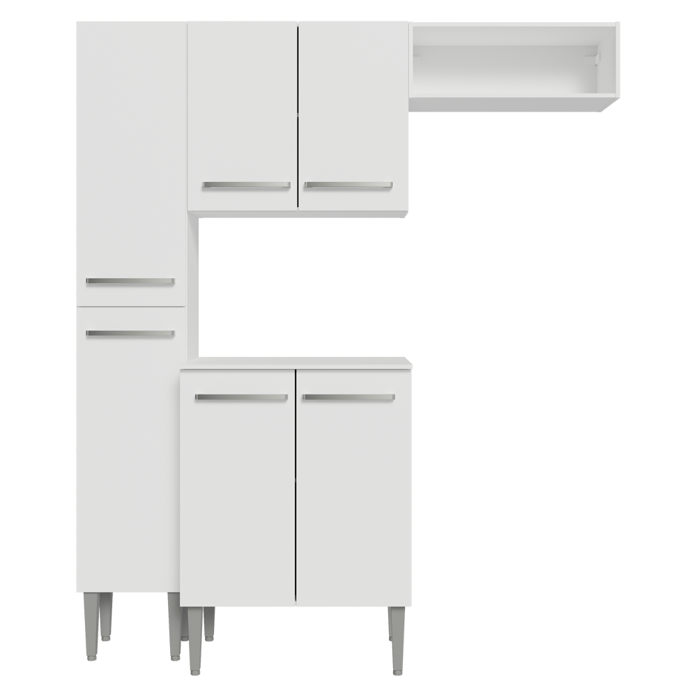 Cocina Compacta 156 cm Emilly Blanco 01
