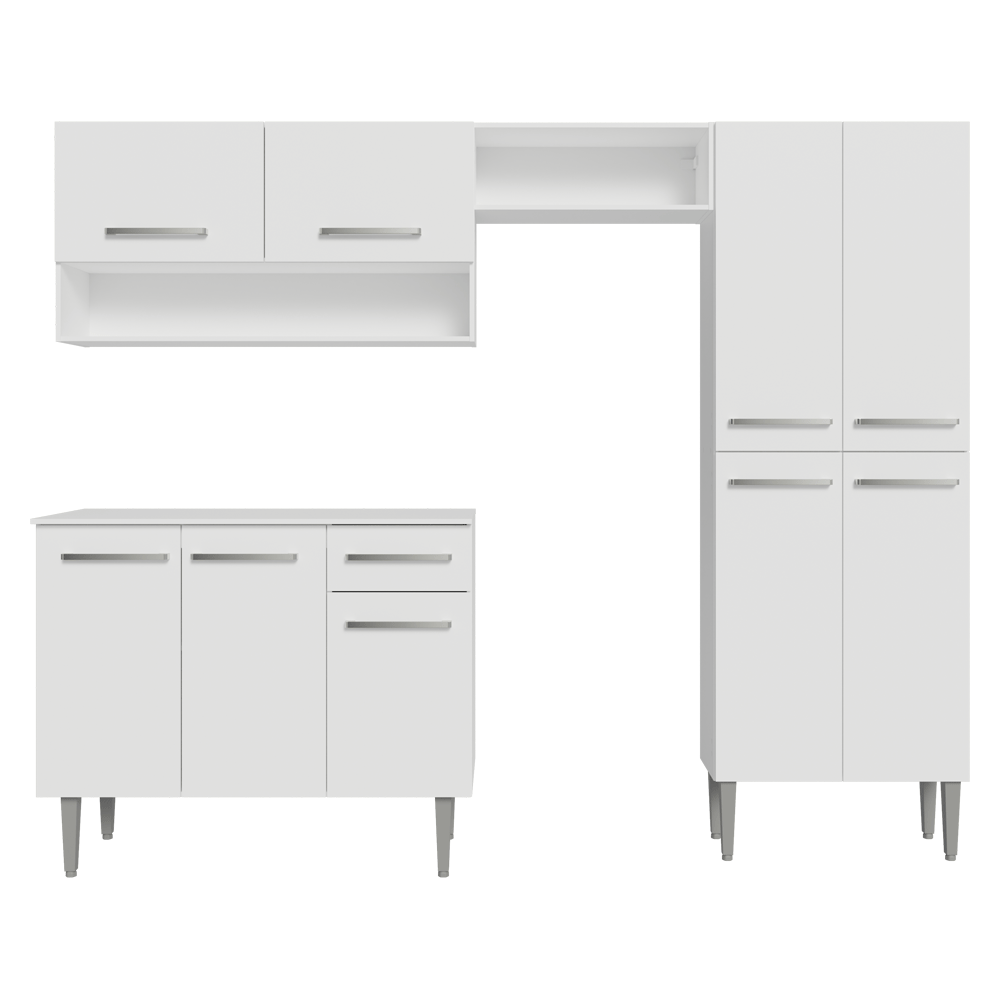 Combo de Cocina 229 cm Emilly Blanco 17