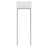 Mueble para empotrar Heladera 73 cm 1 Puerta Abatible Blanco Vik Madesa