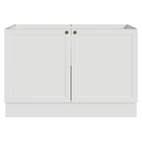 Bajo Mesada para Bacha 120 cm (Sin Mesada) Blanco Vik Madesa