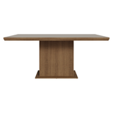 Juego de Comedor con Tapa de Madera 6 Sillas Marrón/Crema/Imperial Grasse Madesa