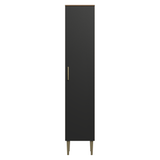 Despensero 40 cm 1 Puerta Marrón/Negro Lille Madesa