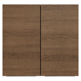 Alacena para Dormitorio 70 cm 2 Puertas Marrón Neo Madesa
