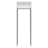Mueble para empotrar Heladera 73 cm 1 Puerta Abatible Crema/Blanco/Crema Agata Madesa