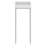 Mueble para empotrar Heladera 83 cm 1 Puerta Abatible Blanco/Marrón Glamy Madesa